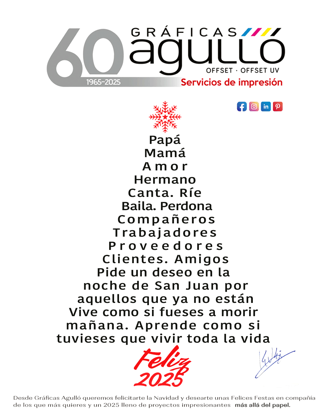 Felicitación Navidad